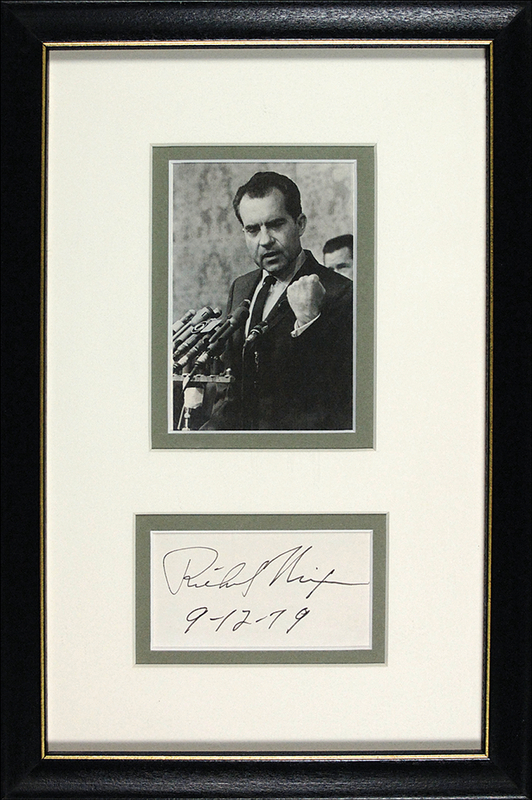 Lot 124 Richard Nixon
