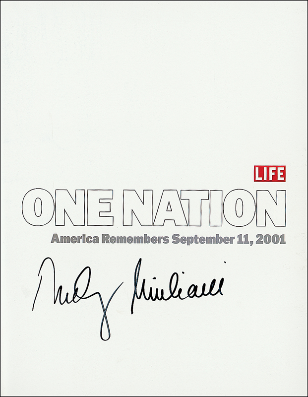 Lot 239 Rudolph Giuliani