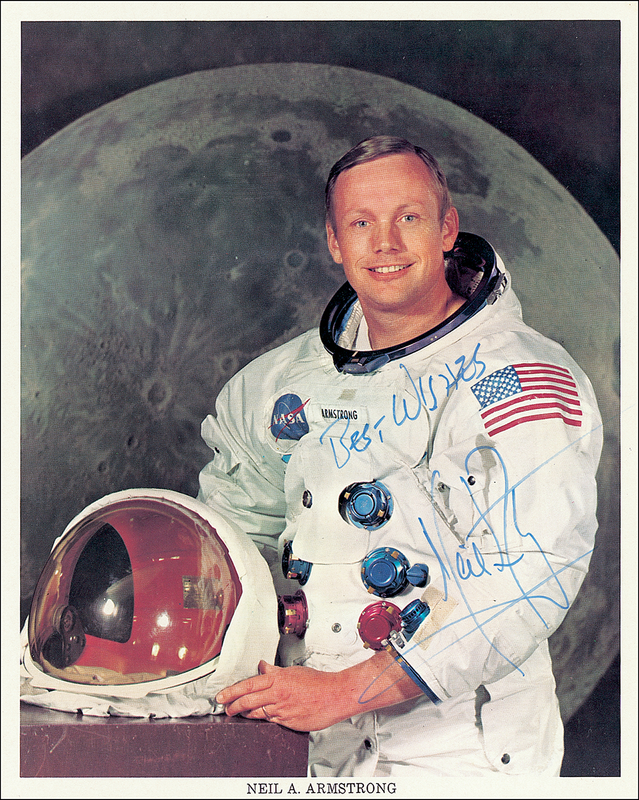 Lot 455 Neil Armstrong