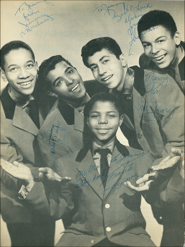 Lot 734 Frankie Lymon and the Teenagers
