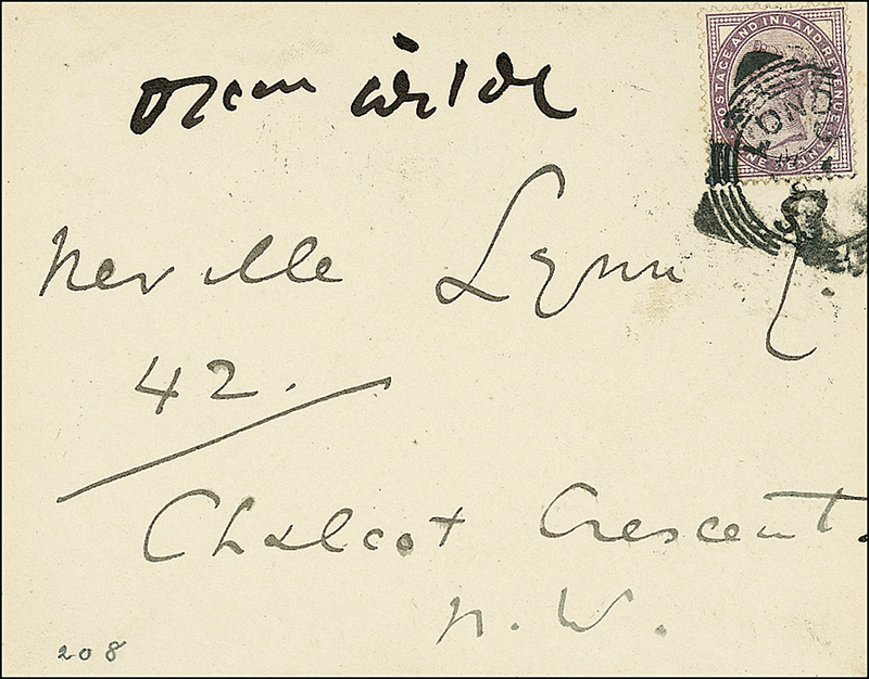 Lot 614 Oscar Wilde