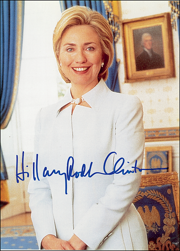 Lot 35 Hillary Clinton