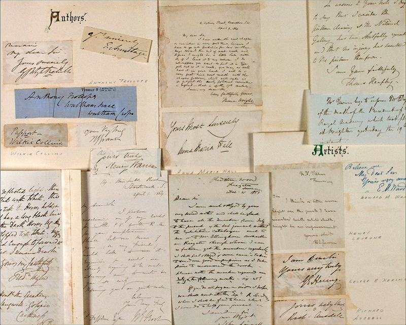 Lot 500 British Authors and Artists
