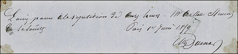 Lot 529 Alexandre Dumas (père)