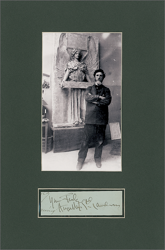 Lot 592 Augustus Saint-Gaudens