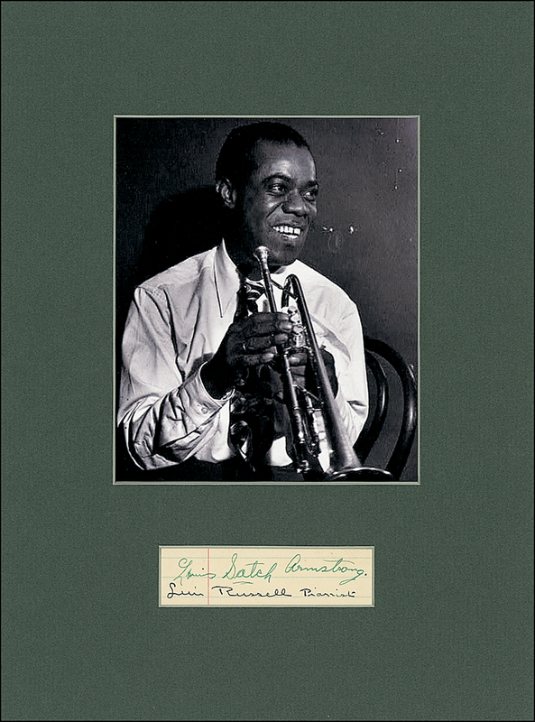Lot 663 Louis Armstrong