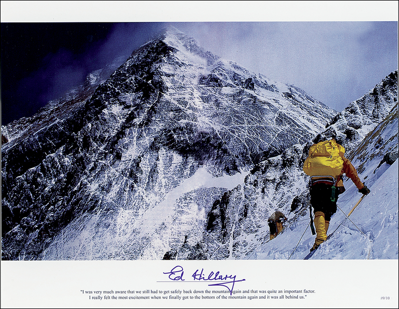 Lot 248 Edmund Hillary
