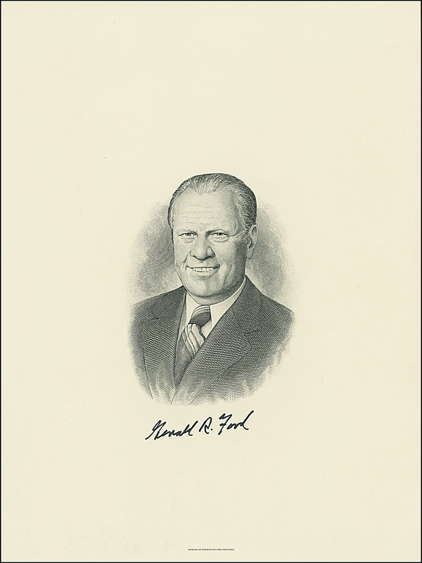 Lot 43 Gerald Ford and Jimmy Carter