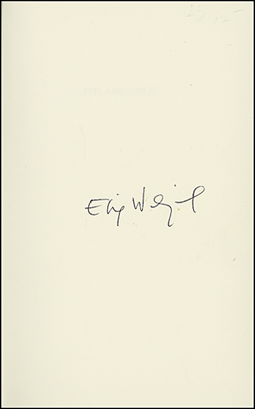 Lot 336 Elie Wiesel