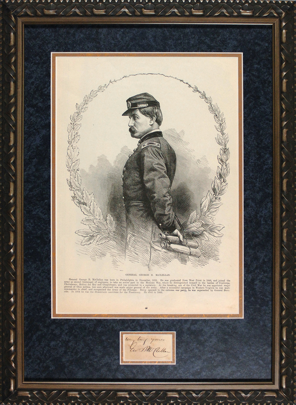 Lot 397 George B. McClellan