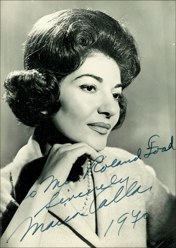 Lot 692 Maria Callas