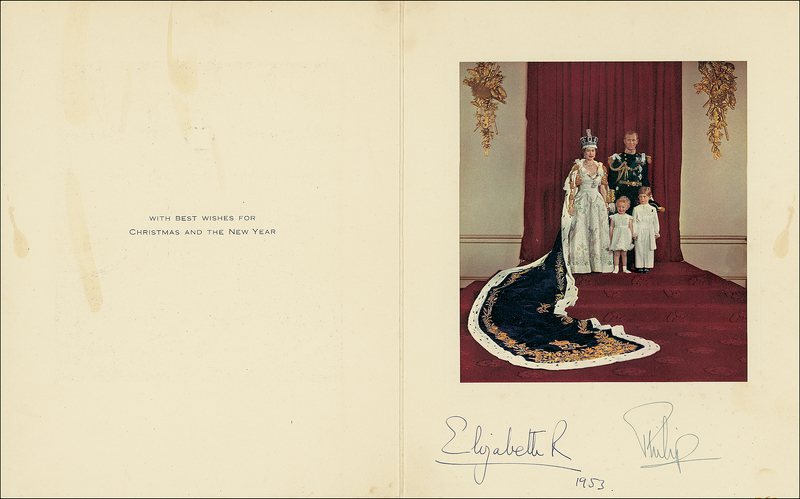 Lot 222 Elizabeth II and Prince Philip