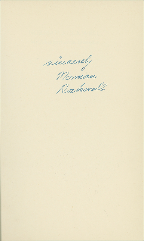 Lot 585 Norman Rockwell