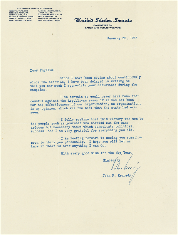 Lot 95 John F. Kennedy