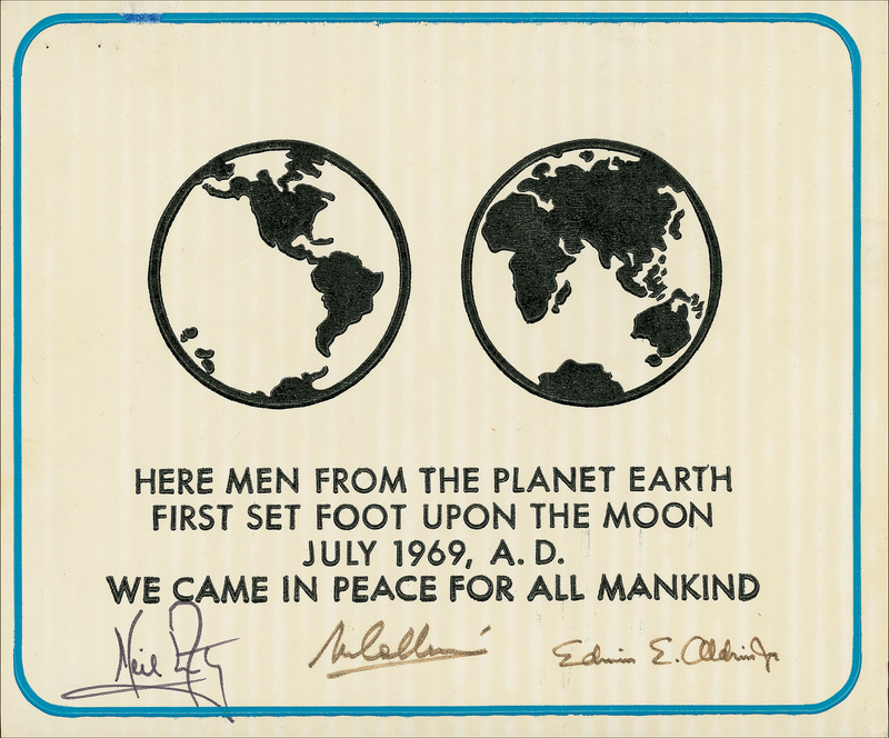 Lot 444  Apollo 11