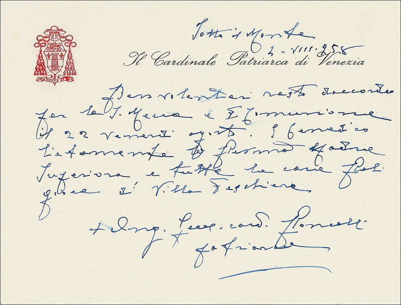 Lot 258 John XXIII