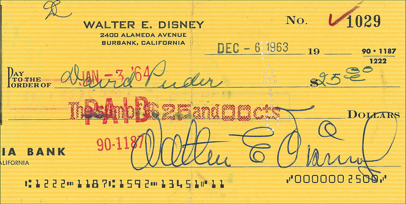 Lot 633 Walt Disney
