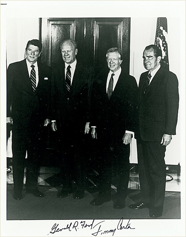 Lot 13 Jimmy Carter and Gerald Ford