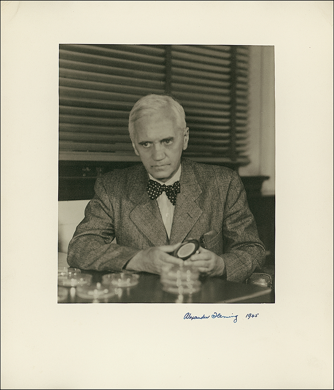 Lot 230 Alexander Fleming