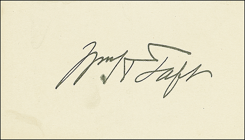 Lot 152 William H. Taft
