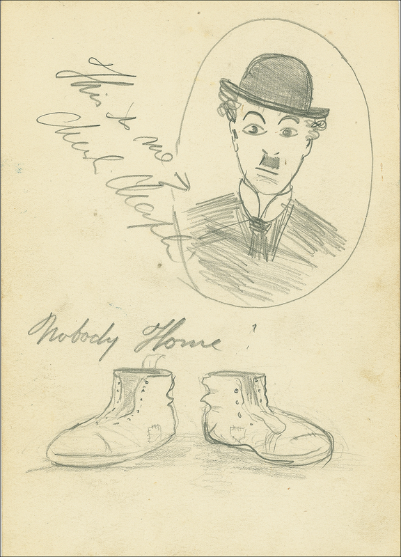 Lot 858 Charlie Chaplin