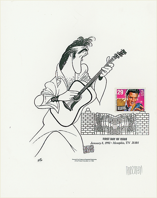 Lot 543 Al Hirschfeld