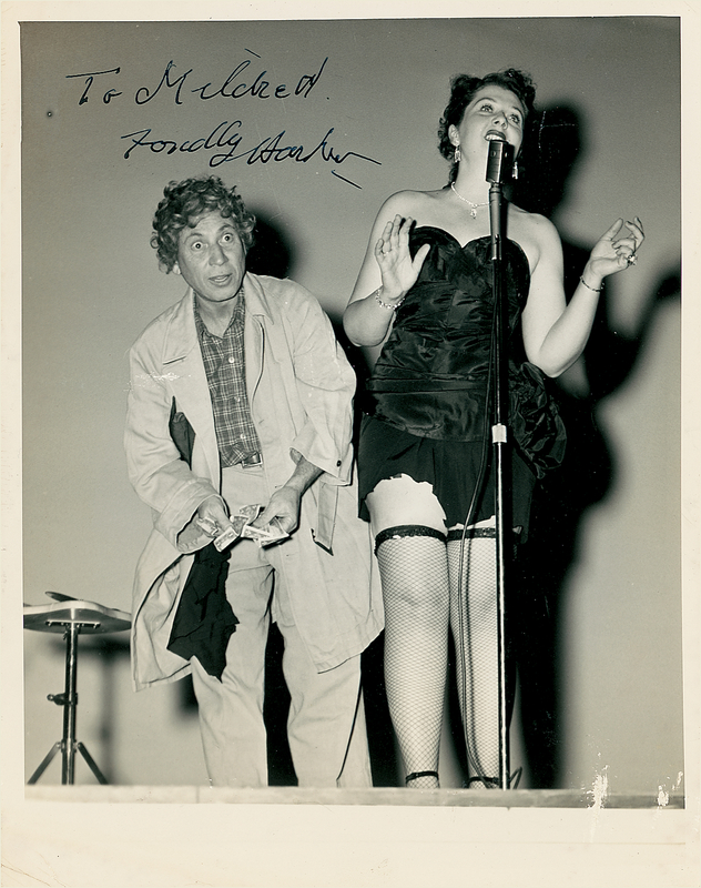 Lot 1018 Harpo Marx