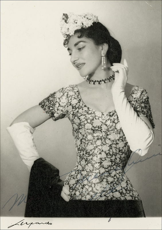 Lot 693 Maria Callas