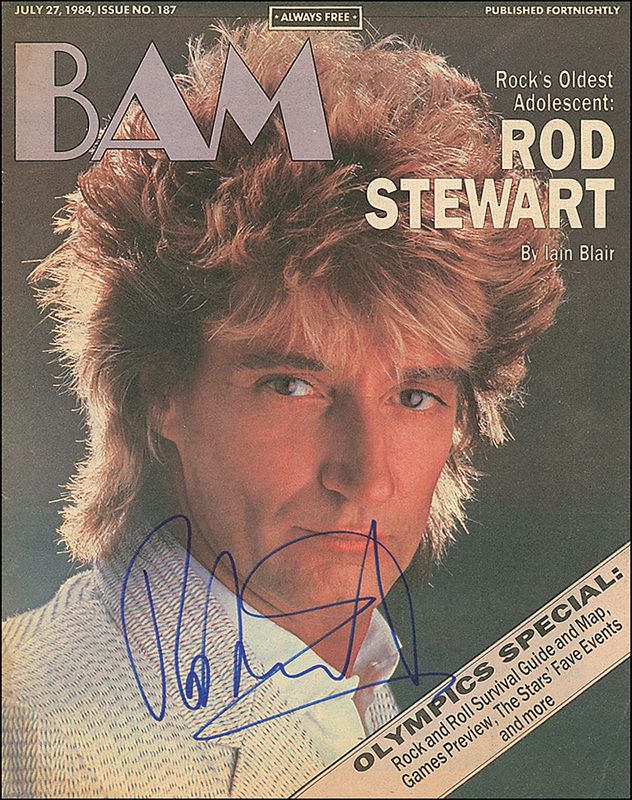 Lot 773 Rod Stewart