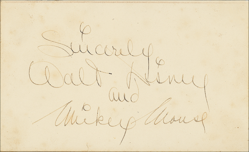Lot 634 Walt Disney
