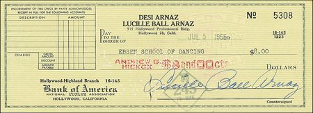 Lot #820 Lucille Ball and Desi Arnaz - Image 2