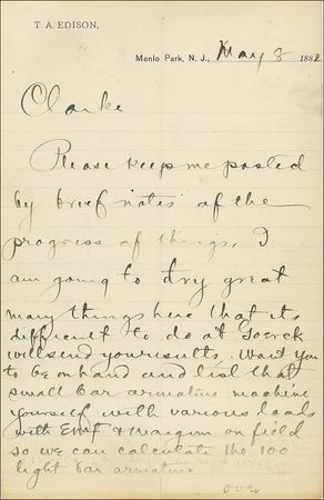 Lot #214 Thomas Edison - Image 2