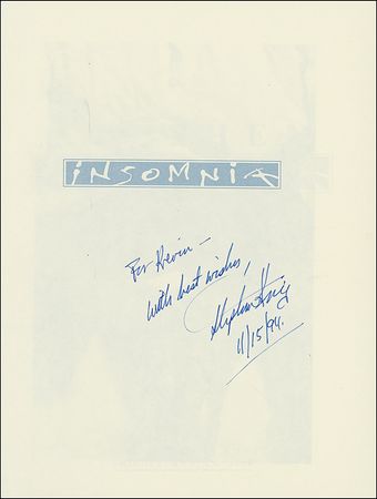 Lot #551 Stephen King - Image 1