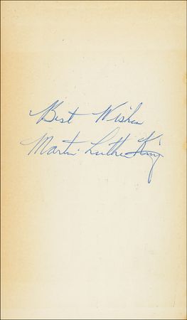 Lot #266 Martin Luther King, Jr - Image 1