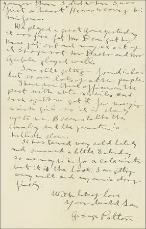 Lot #403 George S. Patton - Image 1