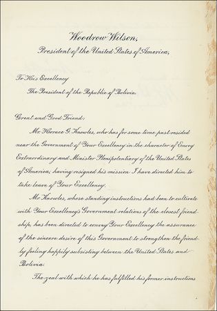 Lot #171 Woodrow Wilson - Image 2