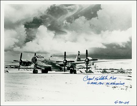 Lot #354 Enola Gay: Tibbets and Jeppson - Image 1