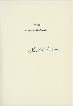 Lot #123 Richard Nixon - Image 1