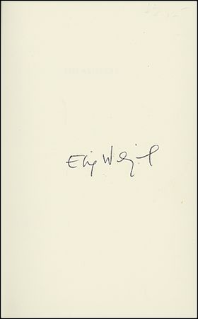 Lot #336 Elie Wiesel - Image 1