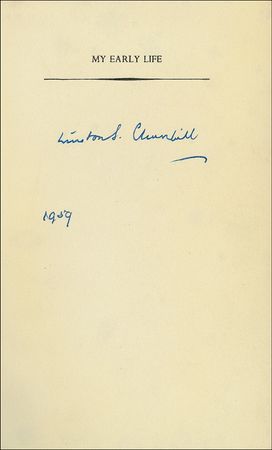 Lot #201 Winston Churchill - Image 1