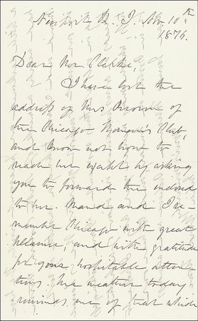 Lot #546 Julia Ward Howe - Image 2