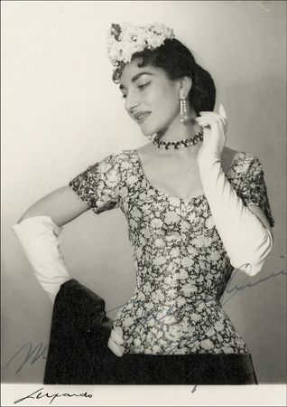 Lot #693 Maria Callas - Image 1
