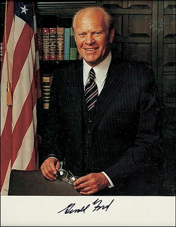 Lot #49 Gerald Ford - Image 2