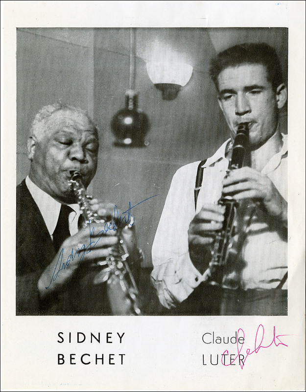 Lot 610 Sidney Bechet and Claude Luter