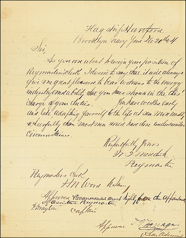 Lot 352 David G. Farragut