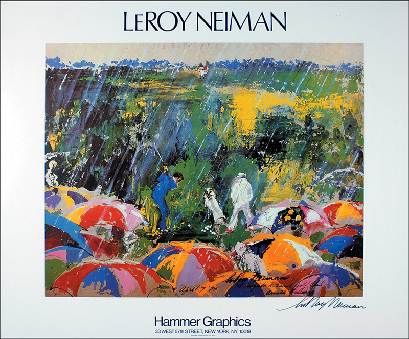 Lot 538 LeRoy Neiman