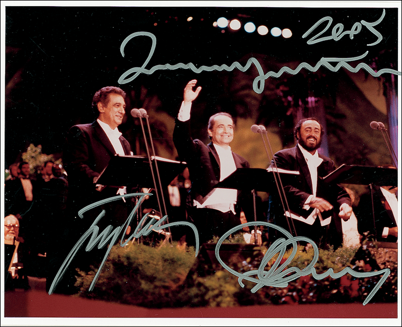 Lot 739 Three Tenors