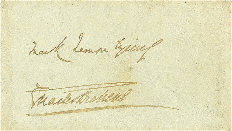 Lot 492 Charles Dickens