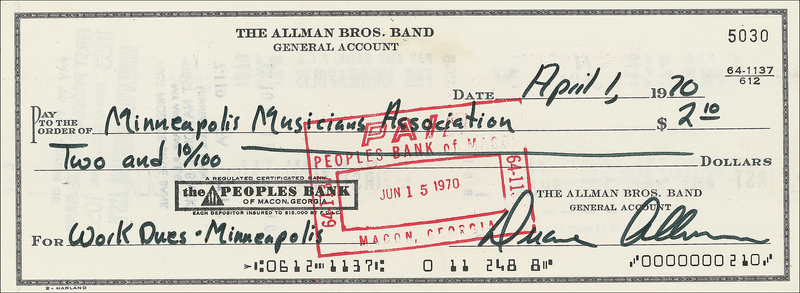 Lot 602 Duane Allman