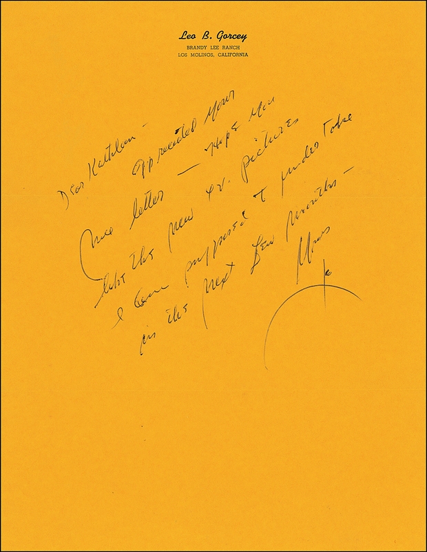 Lot 841 Leo Gorcey